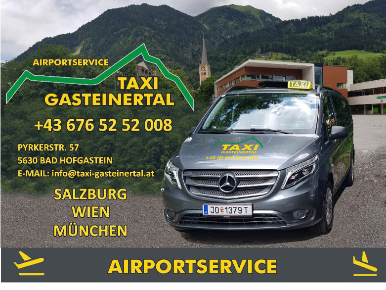 Taxi Gasteinertal Airportserivce